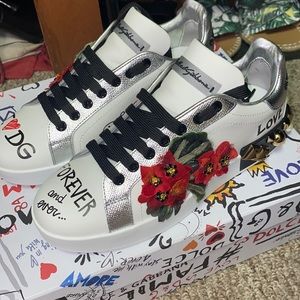 Brand new, never worn authentic Dolce & Gabbana sneakers ~ Will take best offer